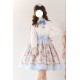 Strawberry Witch Rabbit In The Rose Garden Skirt, JSK and One Piece(Full Payment Without Shipping)